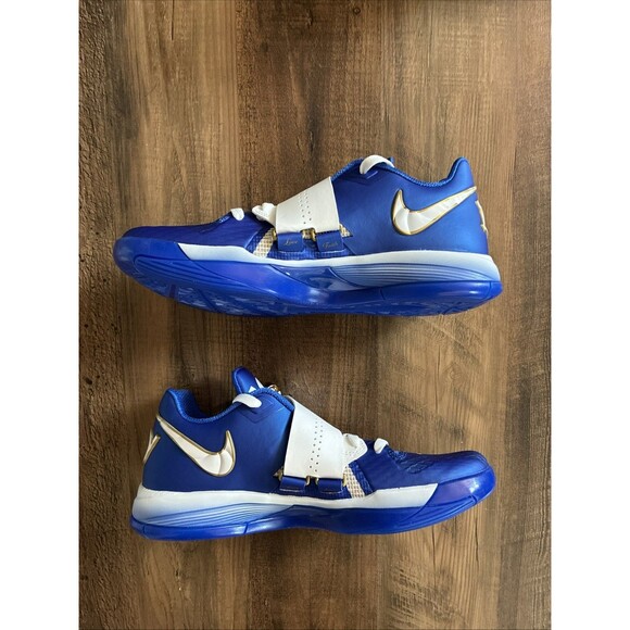 Nike Zoom KD 4 MVP Basketball Shoes Men’s Size 9 Hyper Royal Blue FZ3540-400